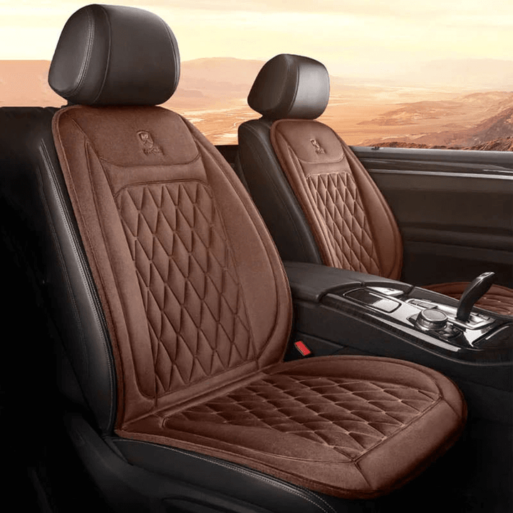Hendrano™ Heated Car Seat Cover 12V/24V with 30–65℃ Control