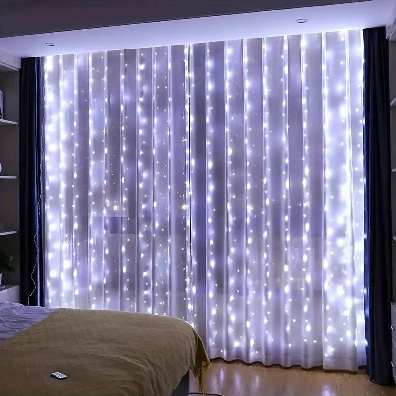 Hendrano™ USB LED Curtain Lights with Remote for Walls and Windows