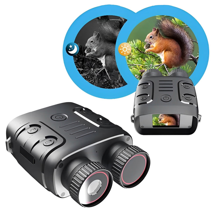 Hendrano™ Night Vision Binoculars with HD Camera and Infrared to 984 ft