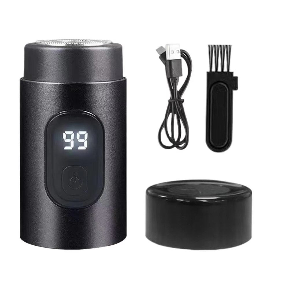 Mini Electric Shaver with LED Display, Wet &amp; Dry Waterproof