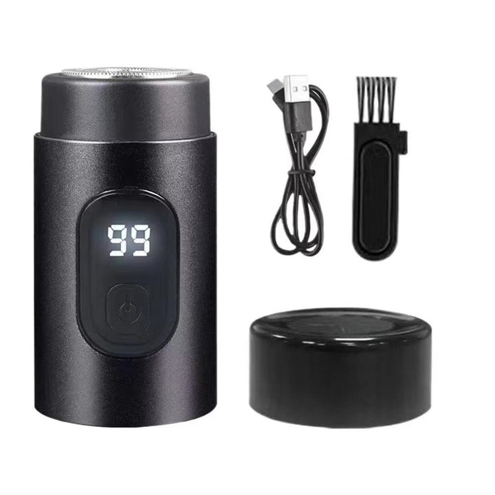 Mini Electric Shaver with LED Display, Wet &amp; Dry Waterproof