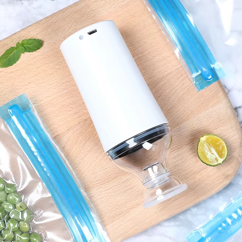 Rechargeable Handheld Food Vacuum Sealer, Seals in 10 Seconds