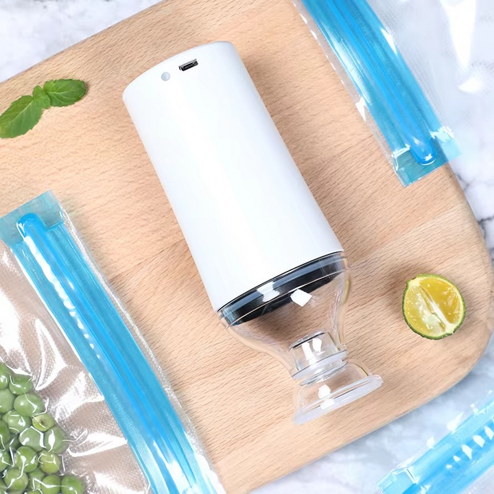 Rechargeable Handheld Food Vacuum Sealer, Seals in 10 Seconds