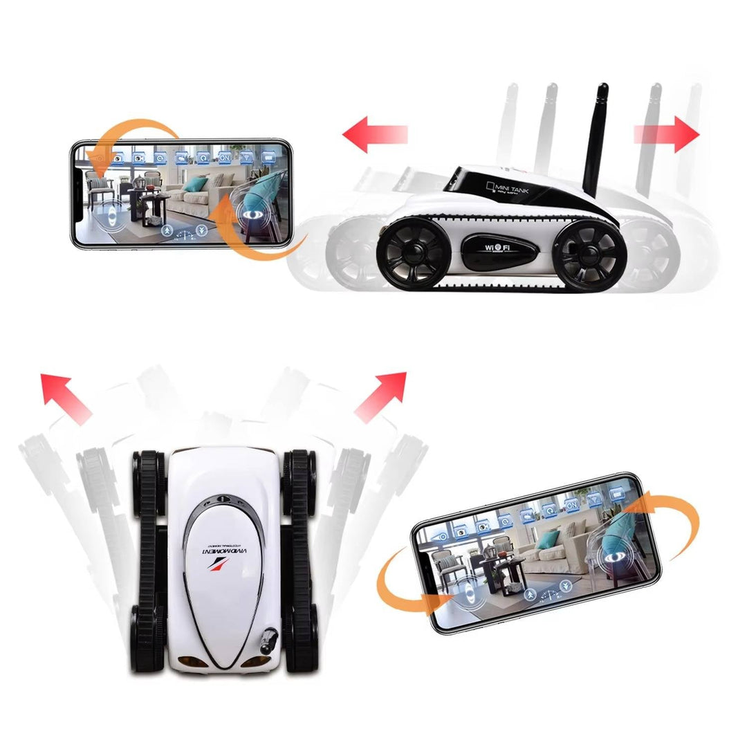 Remote Control Spy Car with Live Wi-Fi Camera