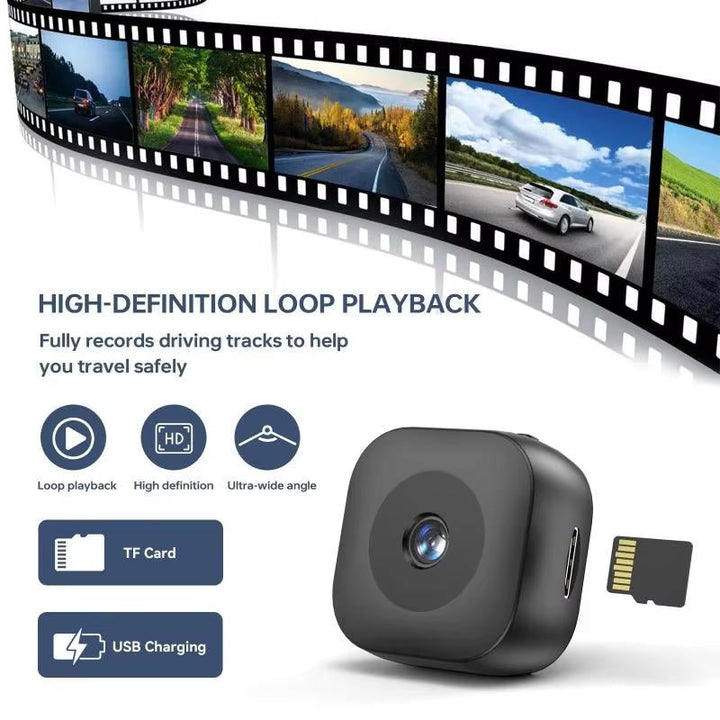 Hendrano™ Mini WiFi Security Camera with Color Night Vision and Magnetic Mount