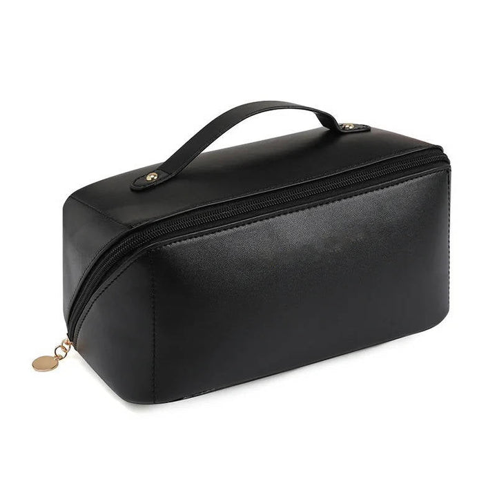 Hendrano™ Waterproof Travel Makeup Bag That Opens Flat