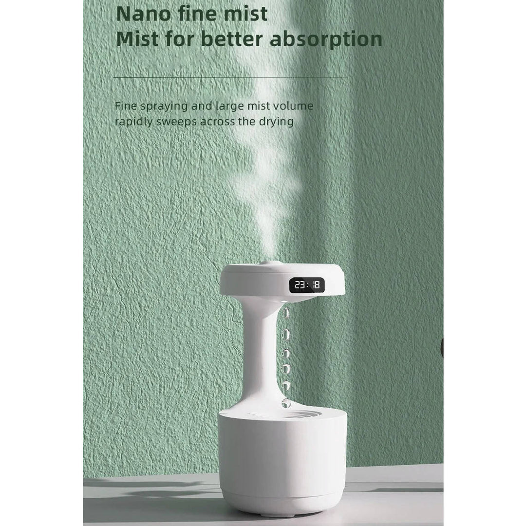 Hendrano™ Small Humidifier with Upward-Flowing Water Display