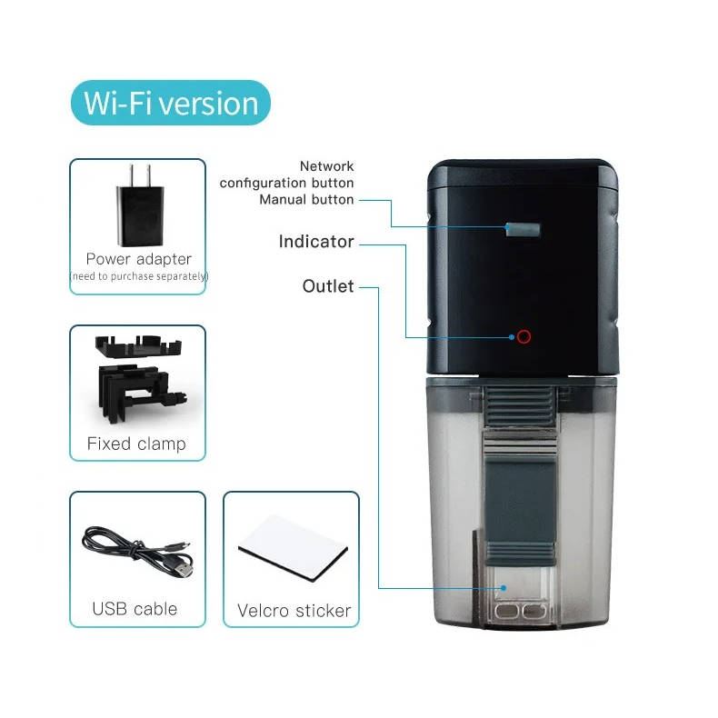 Hendrano™ Smart Wi-Fi Fish Feeder with App and Voice Control