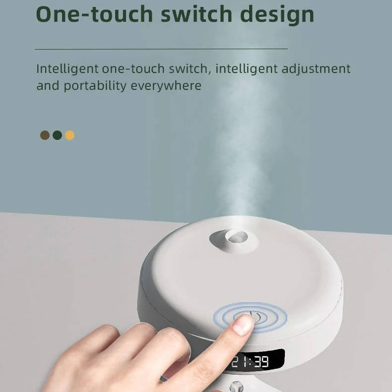 Hendrano™ Small Humidifier with Upward-Flowing Water Display