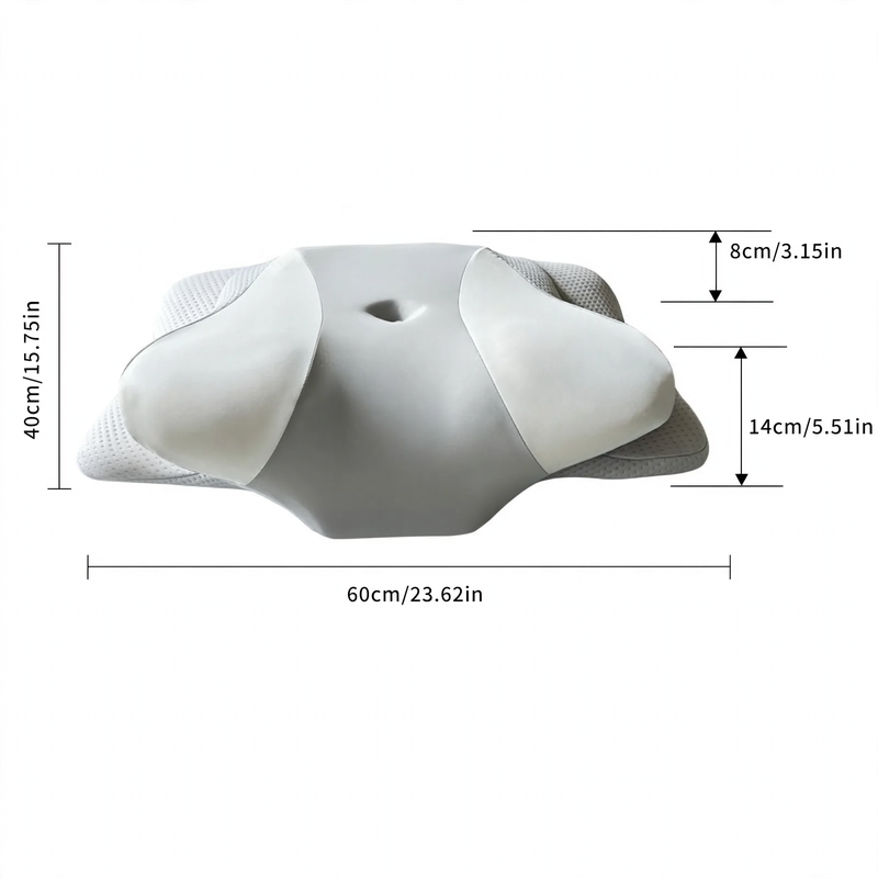 Butterfly Memory Foam Neck Pillow for Deeper Sleep