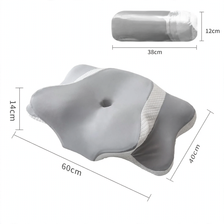 Butterfly Memory Foam Neck Pillow for Deeper Sleep