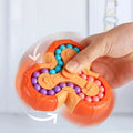 Hendrano™ Six-Sided Rotating Bean Fidget Toy for Focus and Calm