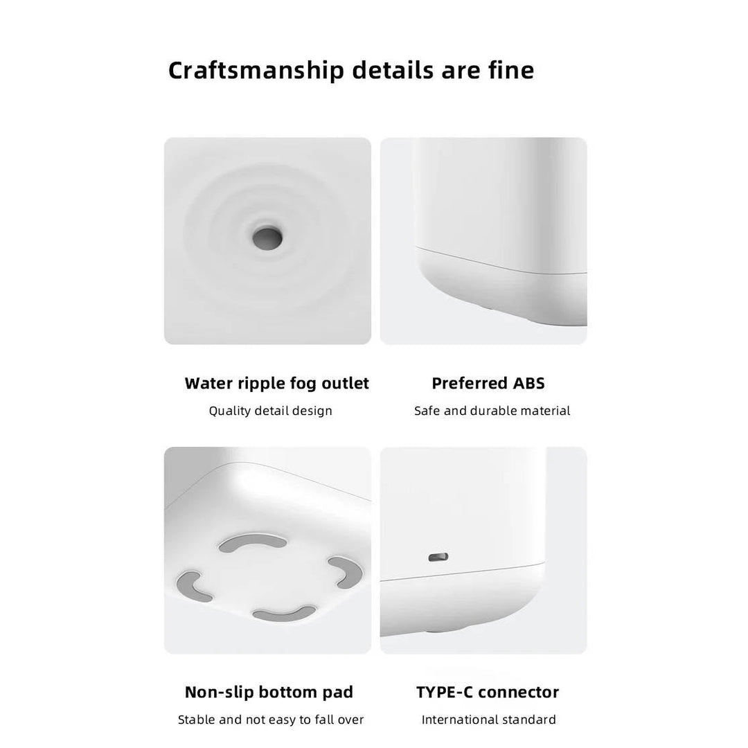 Hendrano™ Small Humidifier with Upward-Flowing Water Display