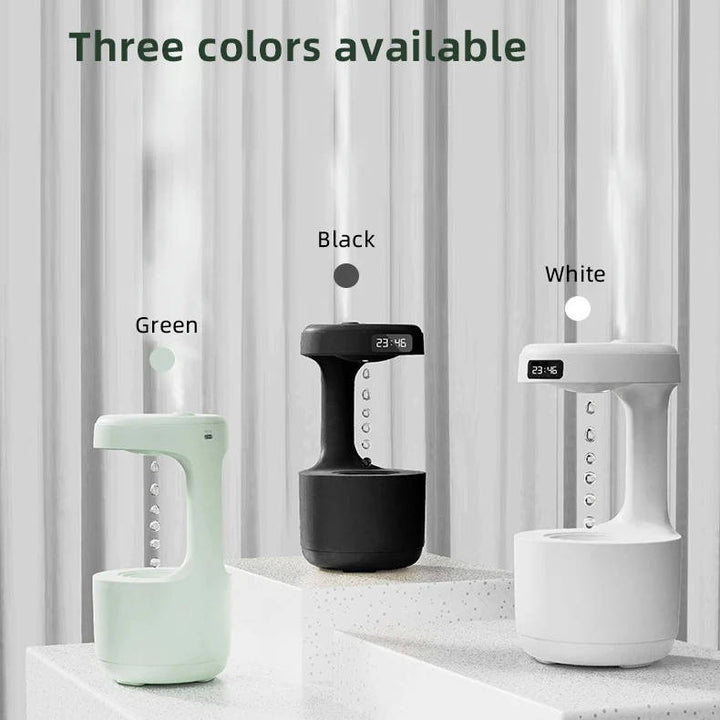 Hendrano™ Small Humidifier with Upward-Flowing Water Display