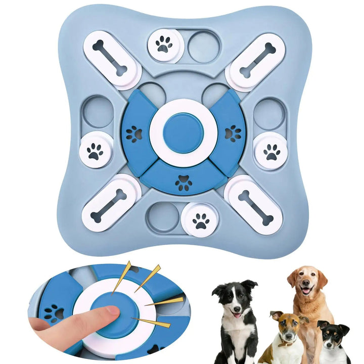 Interactive Slow Feeder Dog Puzzle for Healthier Mealtimes