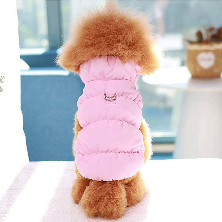 Hendrano™ Cozy Dog Winter Jacket for Small and Medium Dogs, Snap Closure