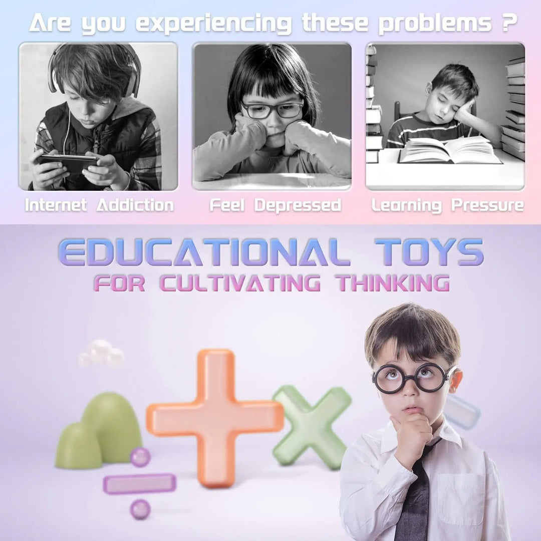 Six-Sided Rotating Bean Fidget Toy for Focus and Calm