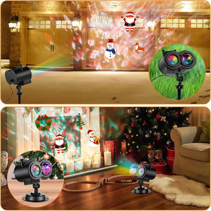 Christmas Projector Light with 16 Slides and Remote