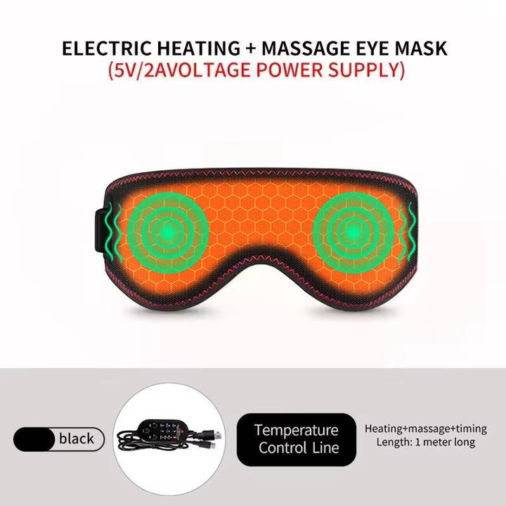 Hendrano™ Heated Eye Mask with Three Heat Levels and Massage Mode