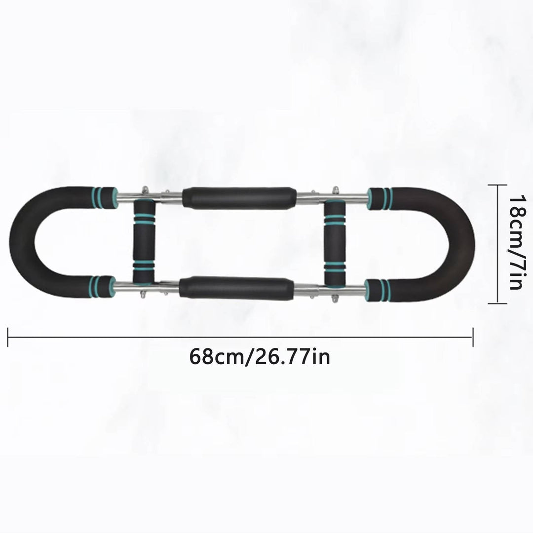 Adjustable Chest Expander Arm Trainer with 4 Resistance Springs