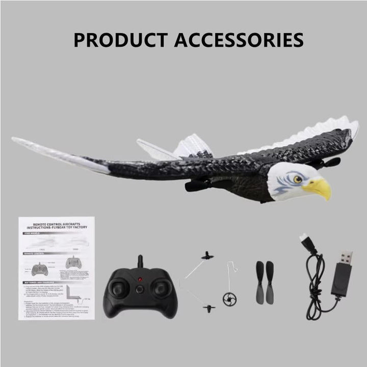 Remote Control Eagle Plane with Gyro for Beginners