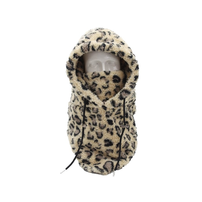 Hendrano™ Sherpa Fleece Balaclava Hood with Full Face and Neck Cover