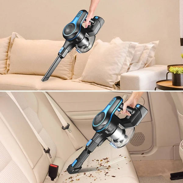 Lightweight Cordless Stick Vacuum with 5-Layer Filtration