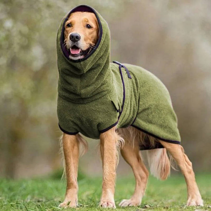 Hendrano™ Waterproof Winter Dog Coat with Reflective Strips and Harness Hole