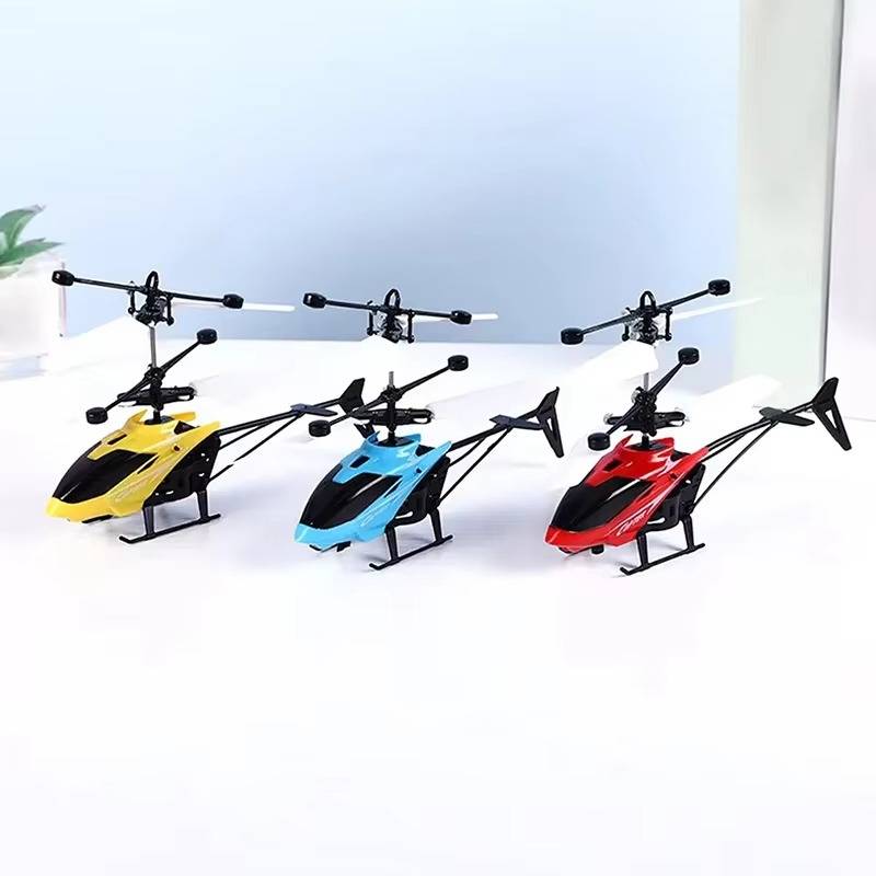 Easy-Fly RC Helicopter with One-Touch Takeoff for Kids