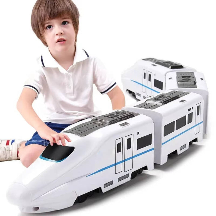 Bump and Go Toddler Train with Lights, Sounds and 360° Spins