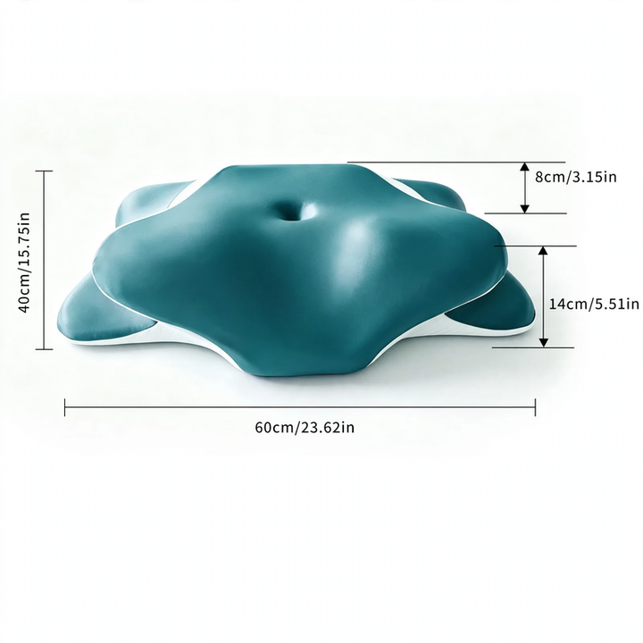 Butterfly Memory Foam Neck Pillow for Deeper Sleep