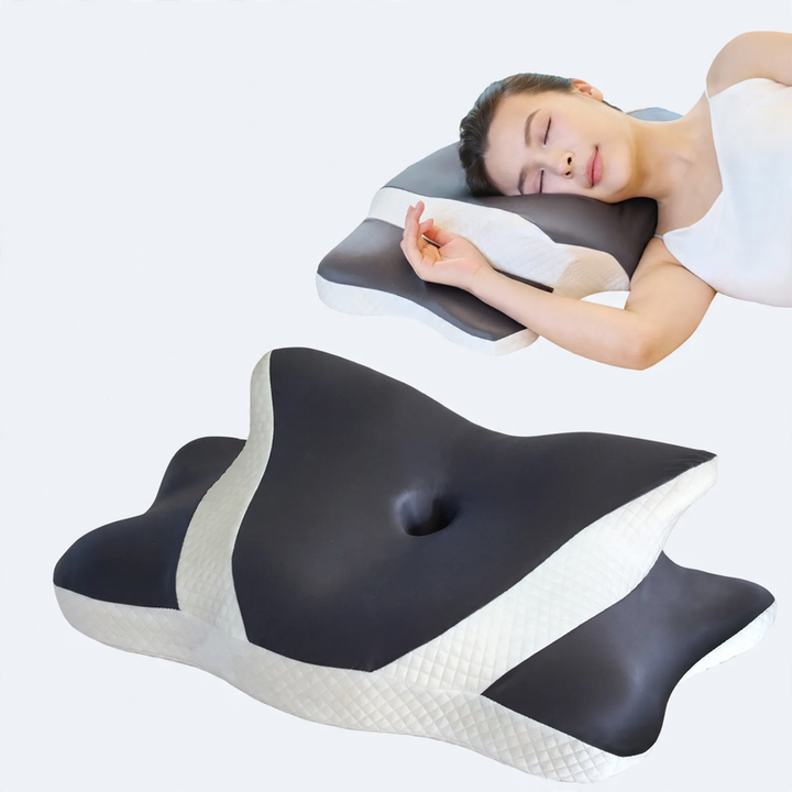 Butterfly Memory Foam Neck Pillow for Deeper Sleep