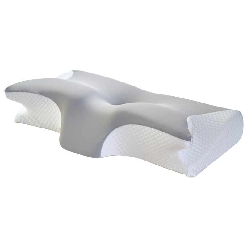 Contoured Butterfly Neck Pillow with Medium-Firm Memory Foam