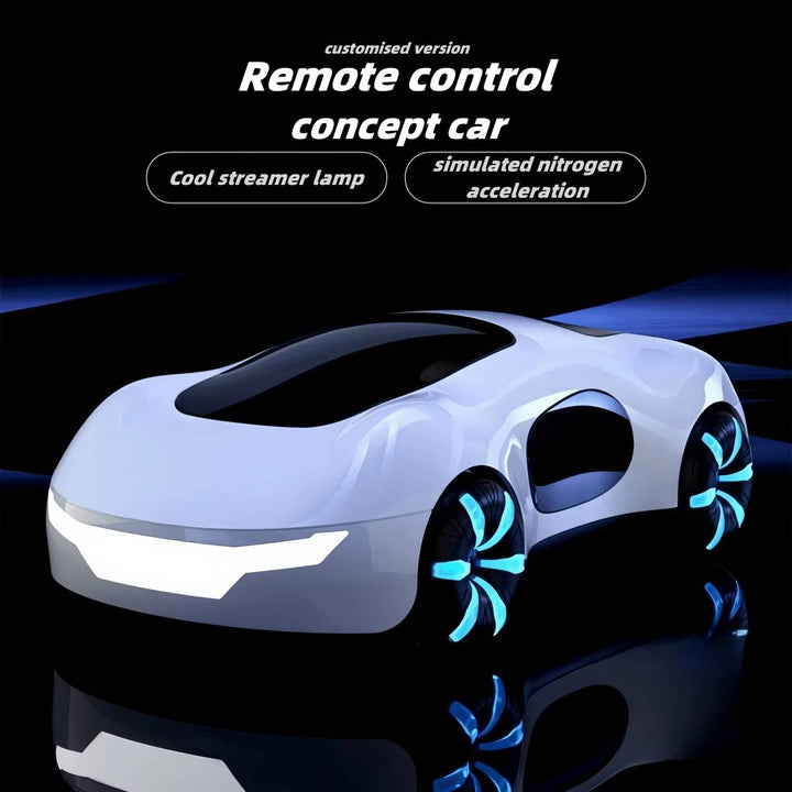 Gesture-Control RC Drift Car with Water Spray and LED Lights