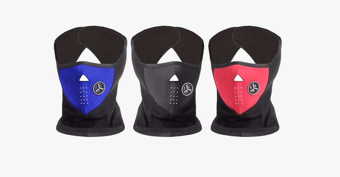 Unisex Neoprene Ski Mask with Breathable Nose Vents
