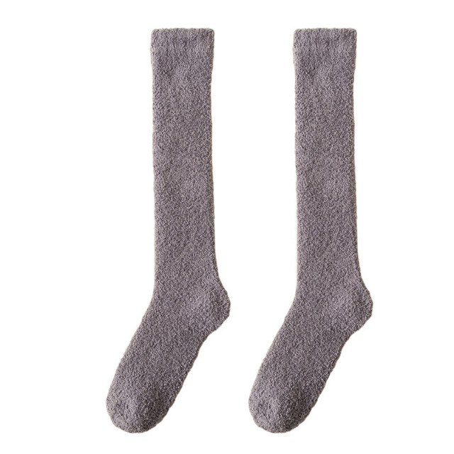 Hendrano™ Extra-Long Coral Fleece Winter Socks for Cozy Feet