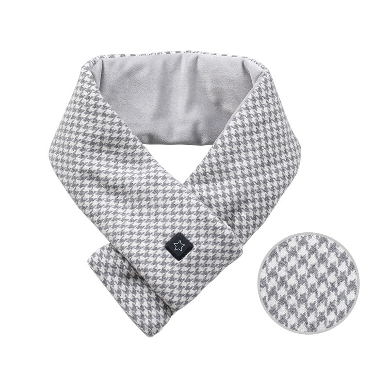 Hendrano™ Heated Neck Scarf with 3 Heat Settings, Soft Cotton