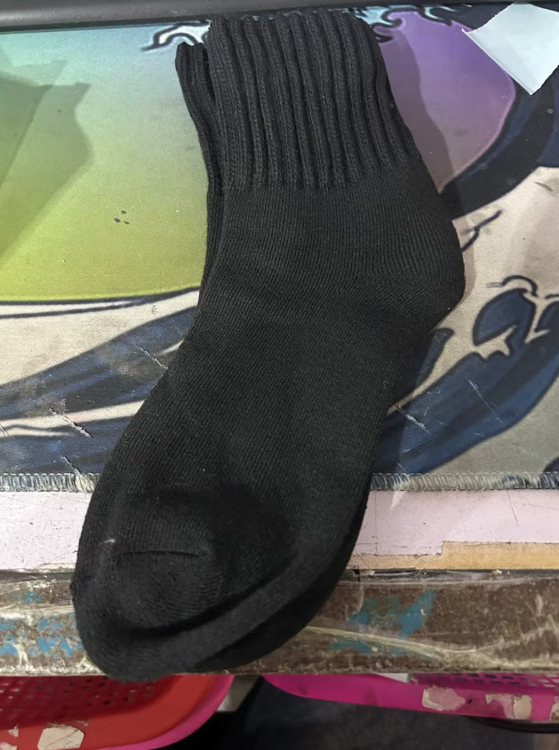 Hendrano Thick Ribbed-Cuff Knit Crew Socks for Winter
