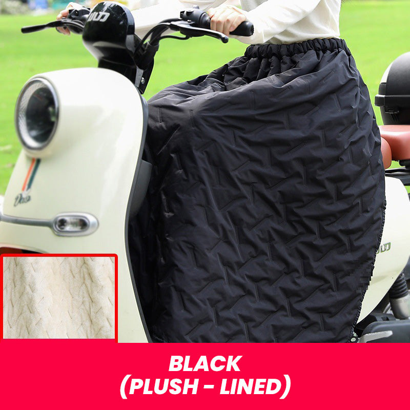 Insulated Bike Lap Cover That Keeps Wind and Rain Out