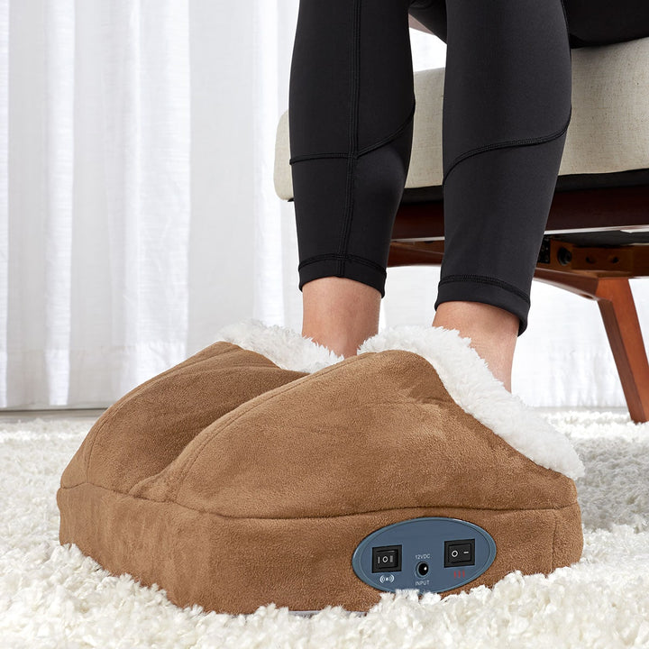 Hendrano™ Heated Foot Warmer and Massager with Fleece Lining