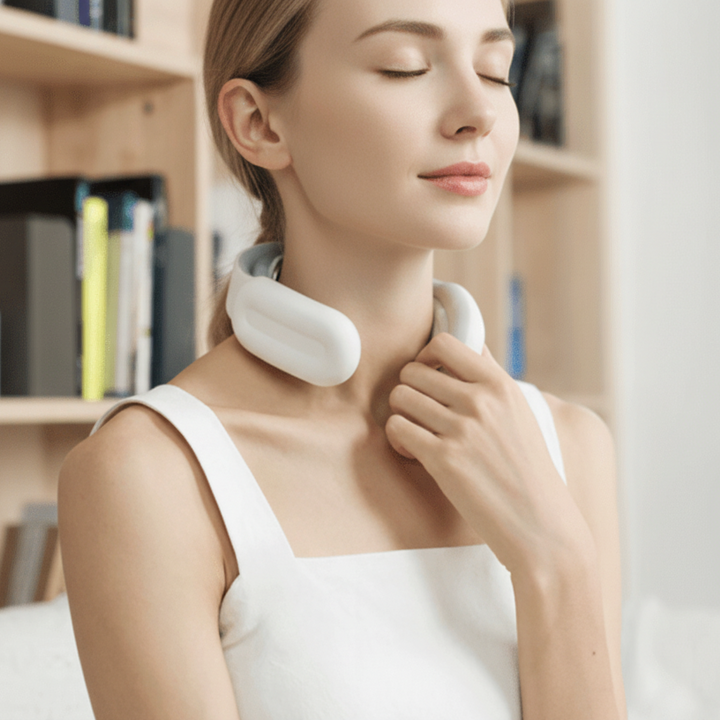 Hendrano™ Rechargeable Electric Neck Massager with Soothing Heat