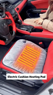 Hendrano™ Heated Seat Cushion with 3 Heat Settings &amp; Graphene Heating