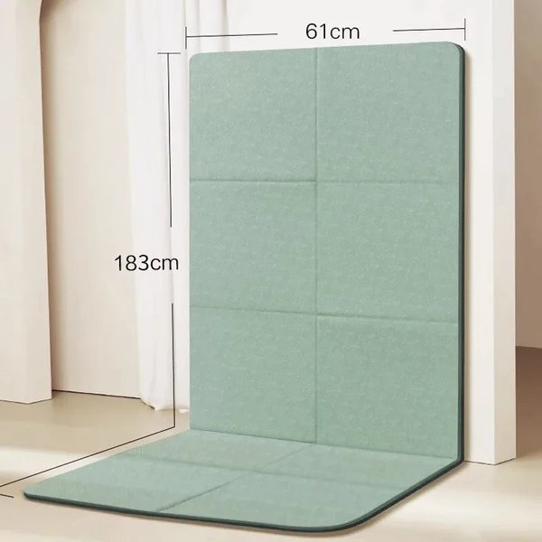 Hendrano™ Foldable Yoga Mat with Non-Slip Dual-Sided Grip, 6 mm Thick