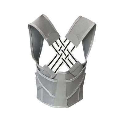Unisex posture corrector brace with straps