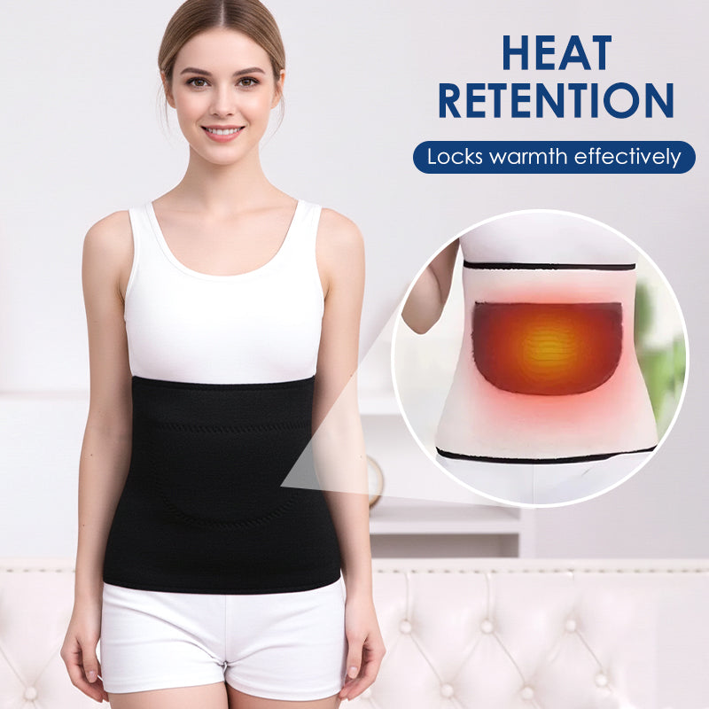 Hendrano™ Thermal Knit Waist Warmer Wrap for Back and Belly