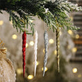Hendrano™ Shatterproof Acrylic Icicle Ornaments for Christmas Trees