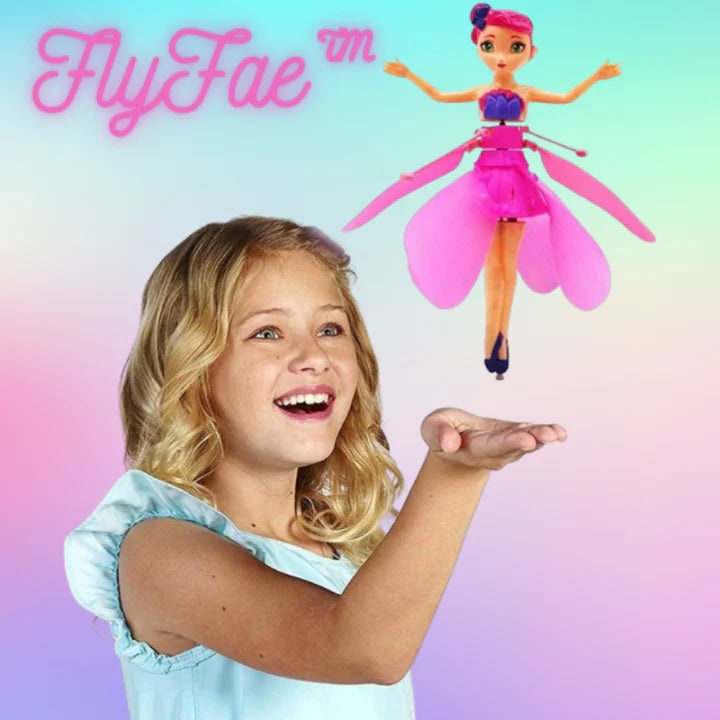 Hand-Controlled Flying Fairy Orb Toy with LED Lights