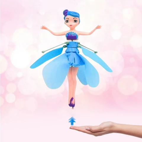Hand-Controlled Flying Fairy Orb Toy with LED Lights