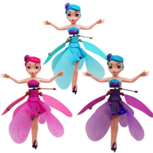 Hand-Controlled Flying Fairy Orb Toy with LED Lights