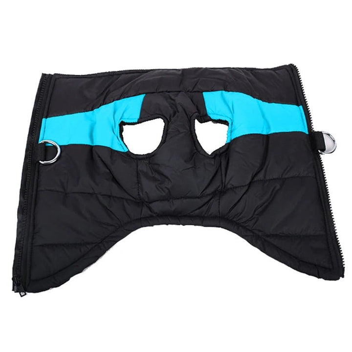 Waterproof Winter Dog Jacket with D-Ring for Small to Large Dogs